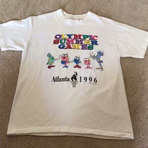 NWOT Vintage Single Stitch Olympic Summer Games Atlanta 1996 cotton t-shirt